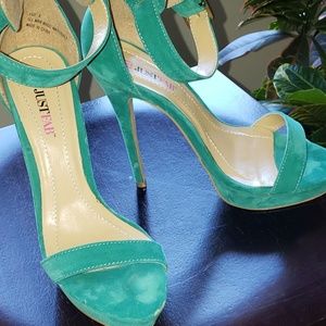 Justfab  real suede  pumps